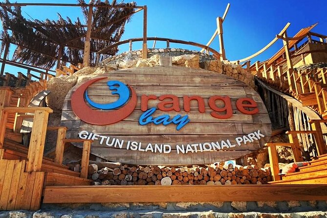 Orange Bay diving trip in Hurghada with clear water and guided fun dives